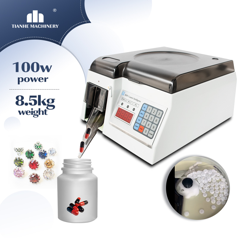 Compact Electric Tablet Counting Device Capsule Counter for High Precision Counting