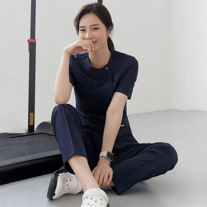 Fashion Scrubs Uniforms Sets Nurse Work Medical Wearing Suits