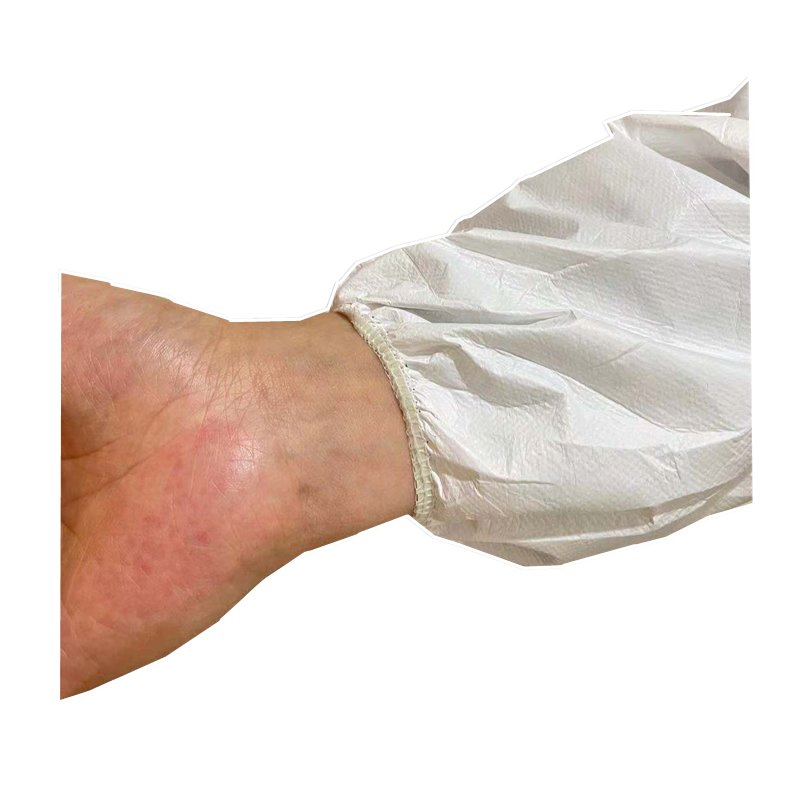 Isolation Hooded Boot SMS Microporous Manufacturing Handling Waterproof Disposable Coverall