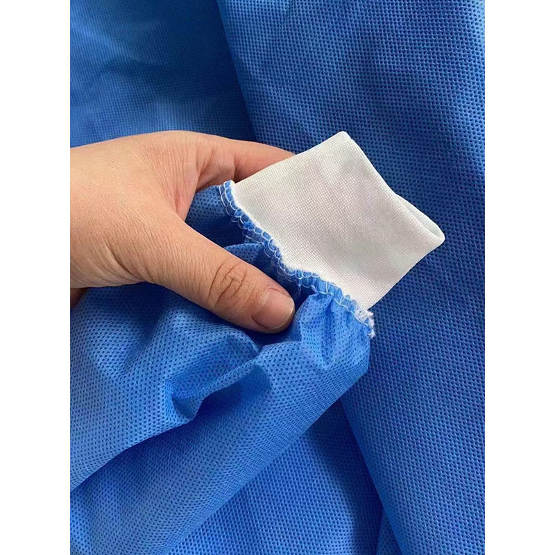 Waterproof/Plastic CPE/Poly/PE/Scrub/Operation/PP/SMS Nonwoven Disposable Protective Isolation Surgical Gown for Doctor/Surgeon/Patient/Visitor/Hospital Inco