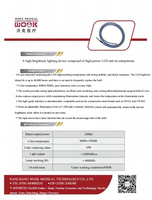 Medical Device LED Cold Light Source
