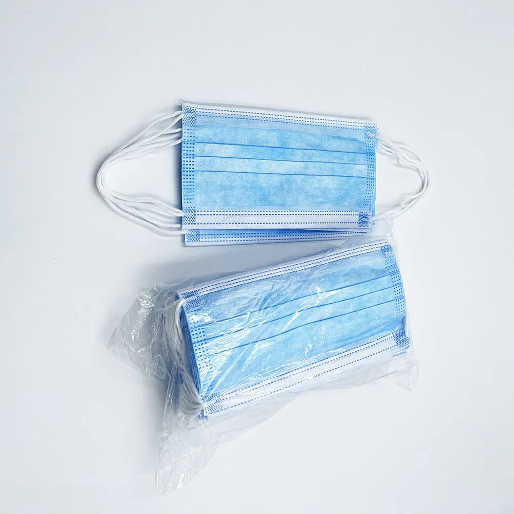 Certified Disposable 3 Ply Non-Woven Face Mask with Comfortable Face Mask for Medical Use Available