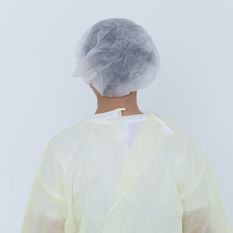 Fluid-Resistant PP+PE Disposable Treatment Surgical Gown Waterproof Univeral Isolation Gown for Hospital Nurse Use