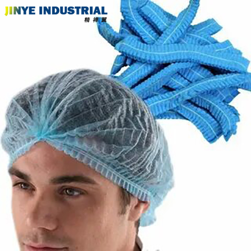Medical Disposable PP Surgical Cap Doctor Nurse Bouffant Cap Non Woven Hair Covers Mob Clip Cap