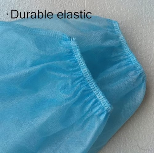 Disposable Non Woven Oversleeves Thickened PP Sleeve Cover Breathable Dustproof Non Woven Arm Cover