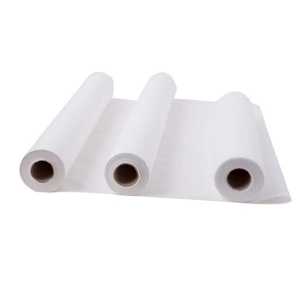 Disposable Non-Woven Bed Sheet Roll Medical Non Woven Fabric Hospital Couch Cover