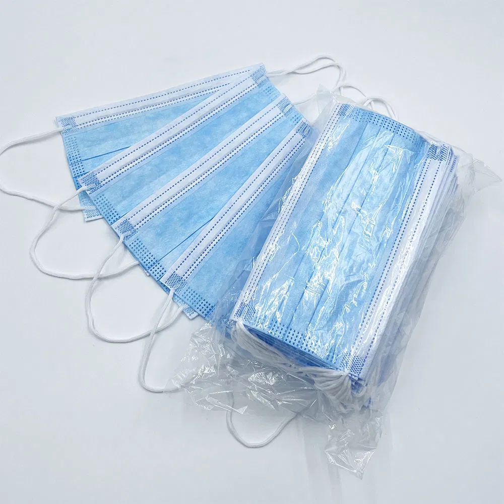 Certified Disposable 3 Ply Non-Woven Face Mask with Comfortable Face Mask for Medical Use Available