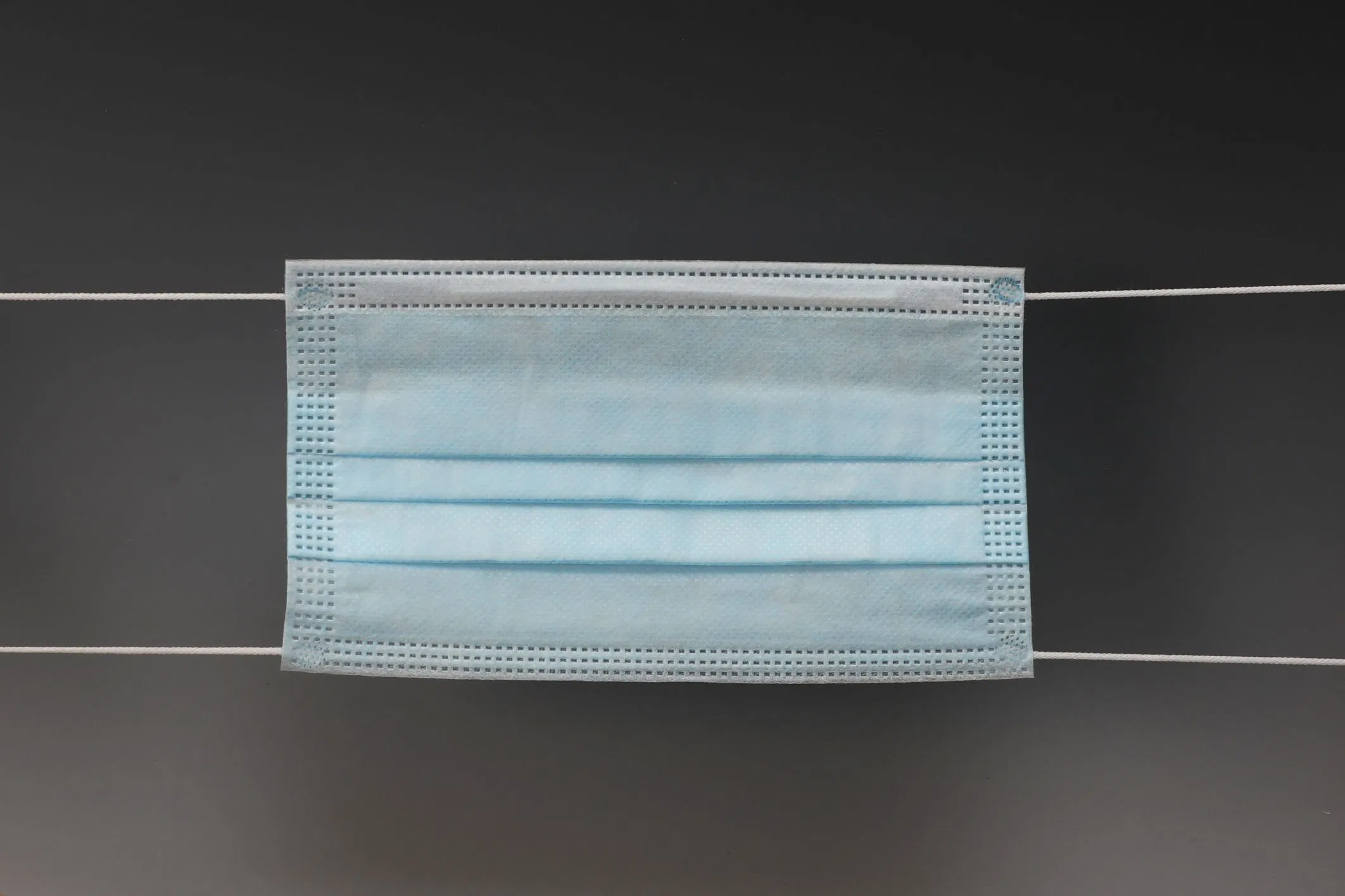 3-Ply Blue Black Disposable Non-Woven Medical Protective Face Mask