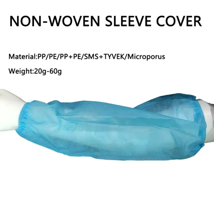 Disposable Hygienic SMS Non-Woven Oversleeve Sleeve Cover Bake Kitchen Arm Protective Food Processing