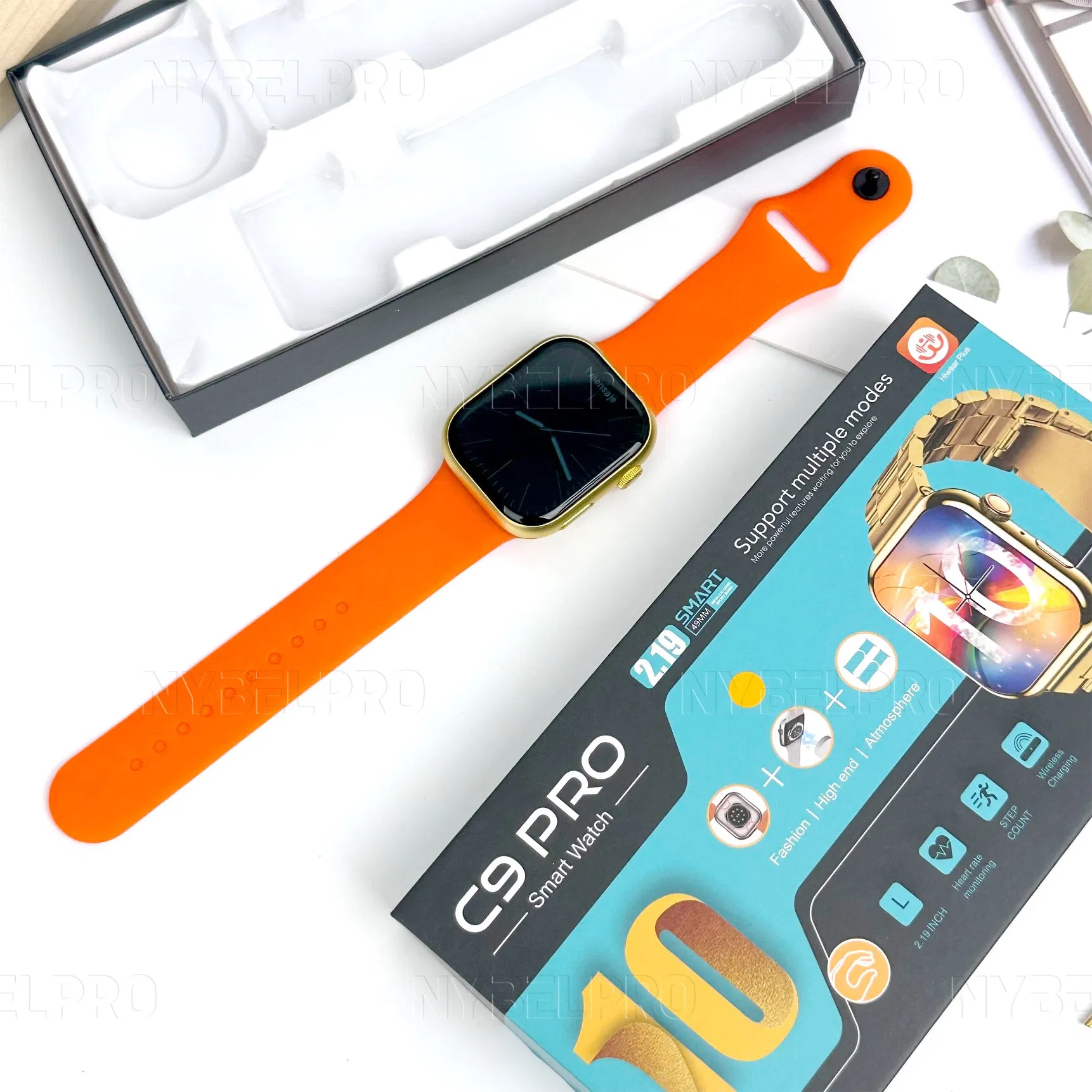 C9 PRO Smart Watch a Wearable Device Focuses on Health Monitoring Light Smart Experience Reloj Inteligente All-Day Use