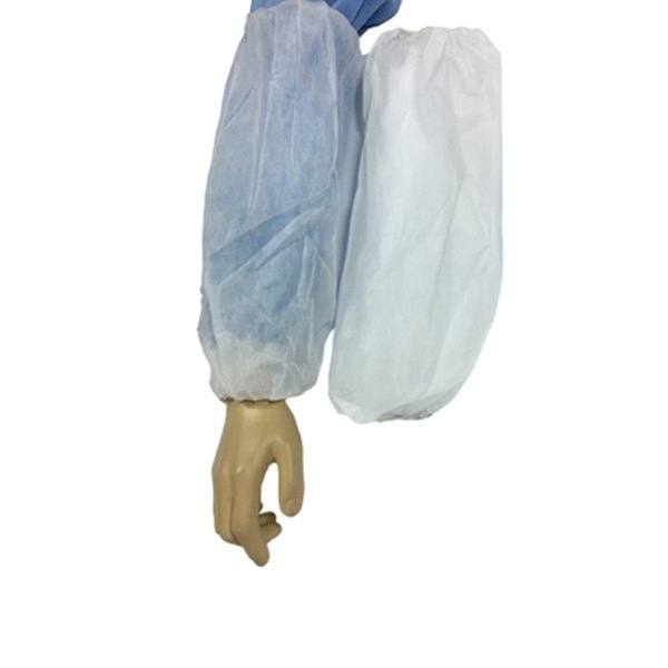 Disposable Non Woven Oversleeves Thickened PP Sleeve Cover Breathable Dustproof Non Woven Arm Cover