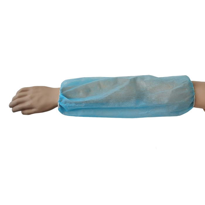 Hand Made Household Blue Disposable Breathable OEM Nonwoven Arm PP Sleeve Cover