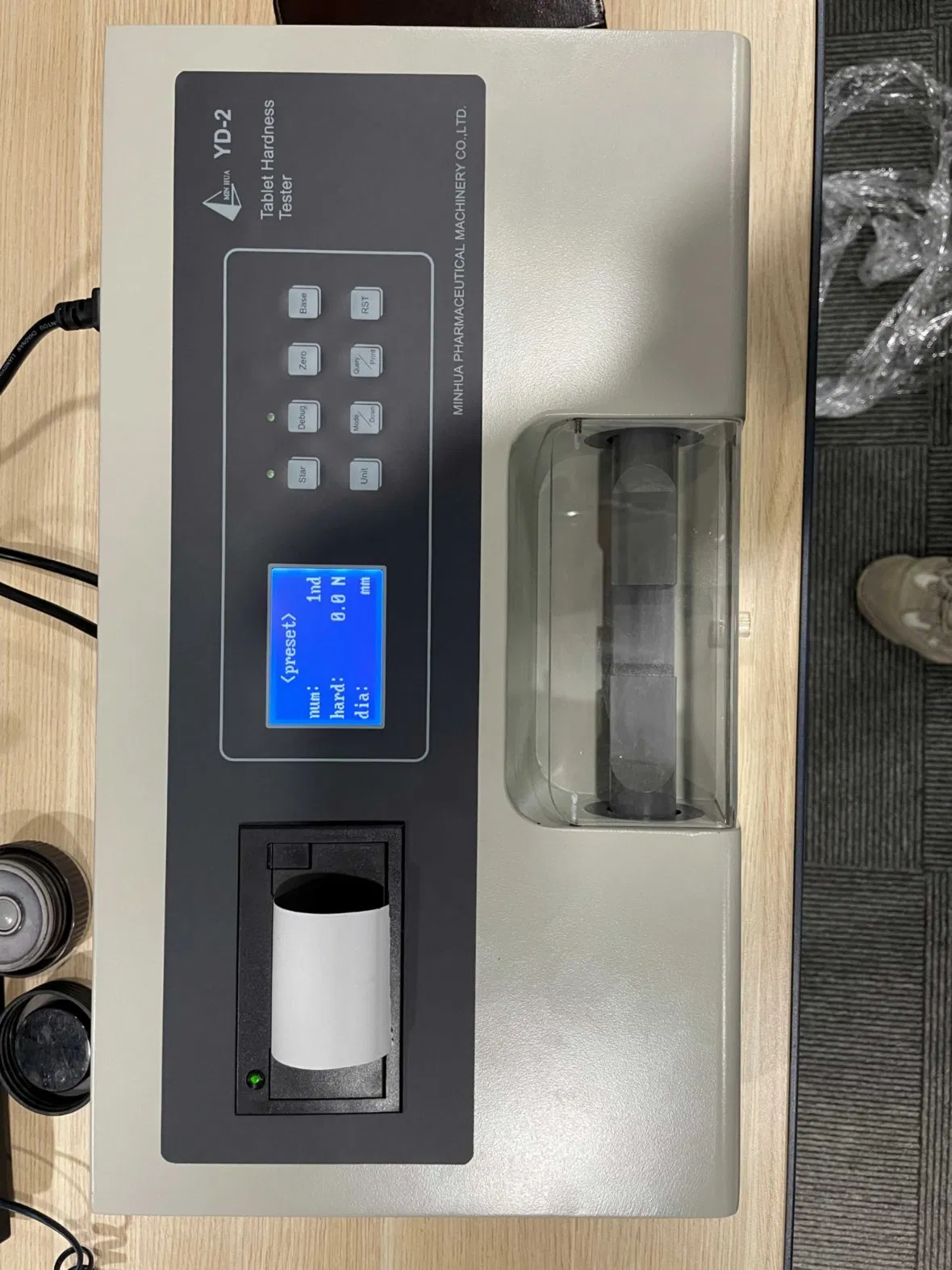 Precision Hardness Testing Device for Tablets and Capsules