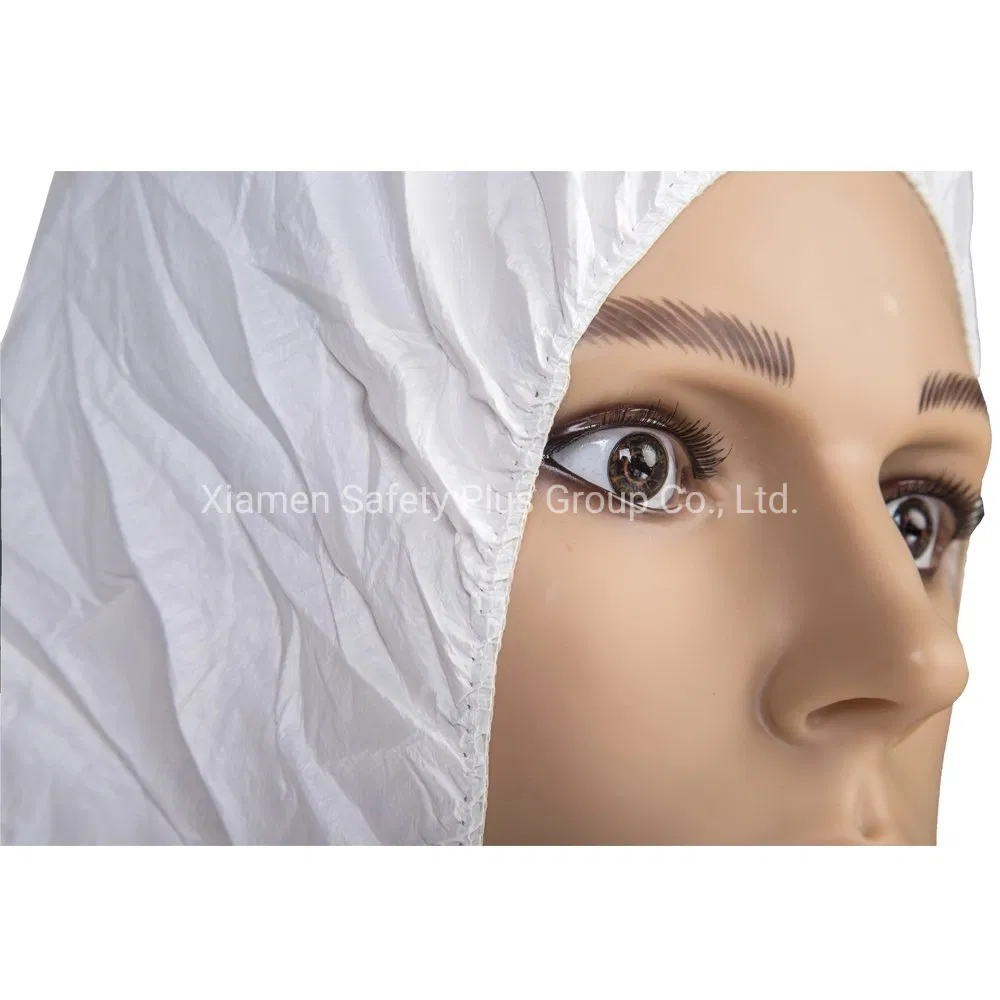 Polypropylene Nonwoven Microporous Protective Workwear Safety Clothing Disposable PPE Suit Coverall with Tape/Hood Disposable Coverall