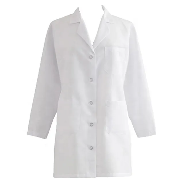 Disposable Non Woven Lab Coat Front View