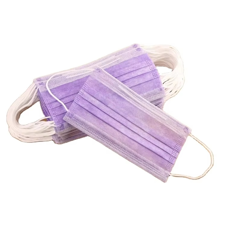 Manufacturer in PPE 3 Ply Disposable Medical Facemask Bfe 99% with Earloop Level 1/2/3 Face Mask Earloop
