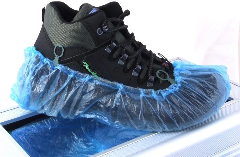 China Factory Stock Whole Sale Disposable CPE Nonwoven Shoe Cover