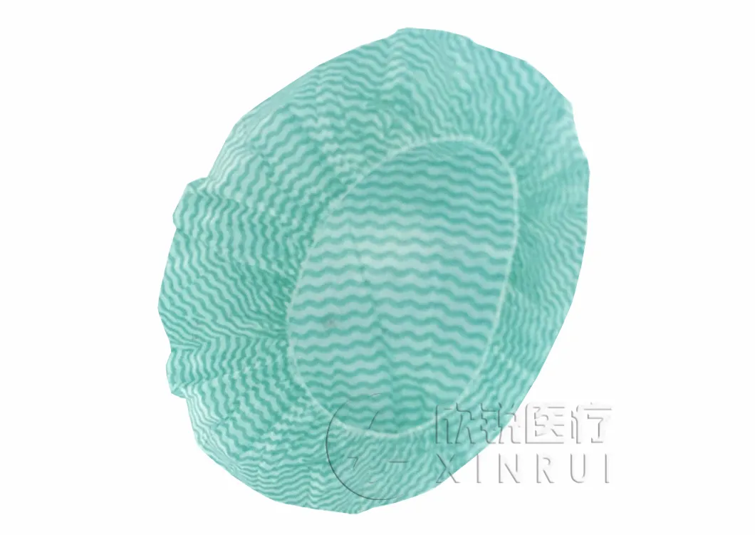 Disposable Non-Woven Round Cap Detail