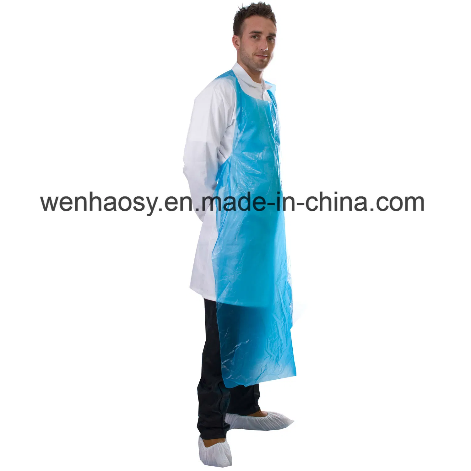 Disposable Plastic Apron Water Proof Aprons PE Kitchen Plastic Apron