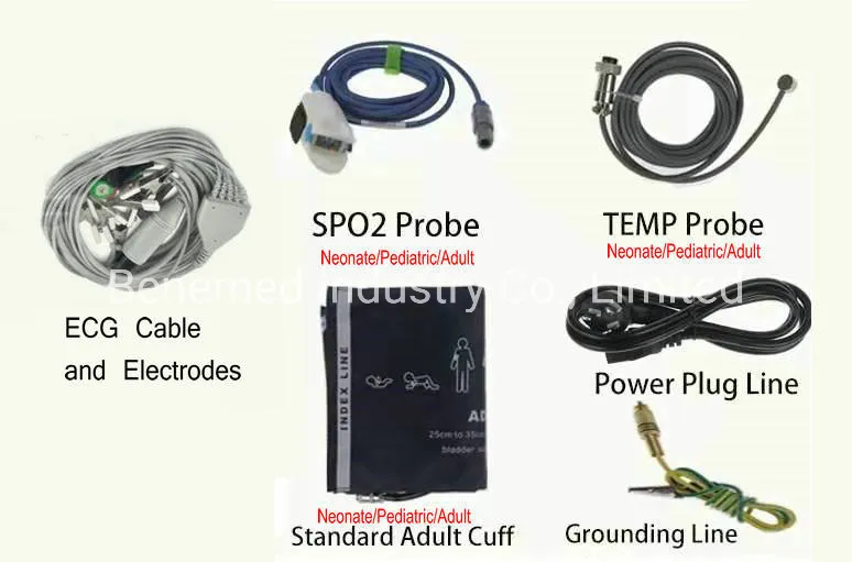 ICU Multi Parameter Patient Monitor Interface