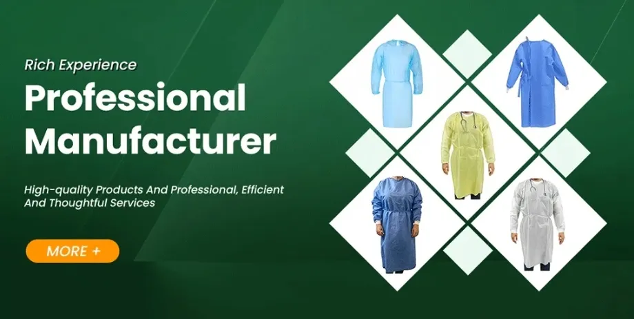 Disposable Isolation Gown Banner