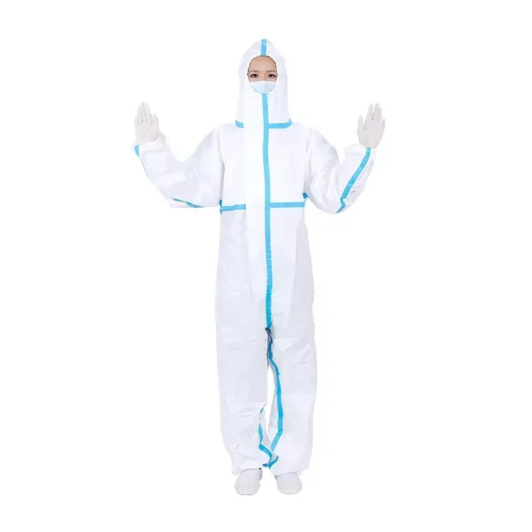 Wholesale Disposable PP PPE Isolation Gown Hospital Doctor Nurse Protecting Clothing Gown