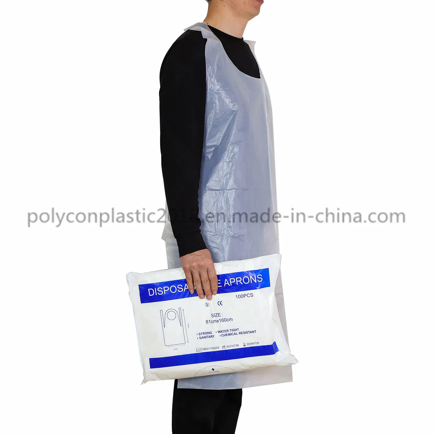 Disposable Plastic Aprons Waterproof for Adults