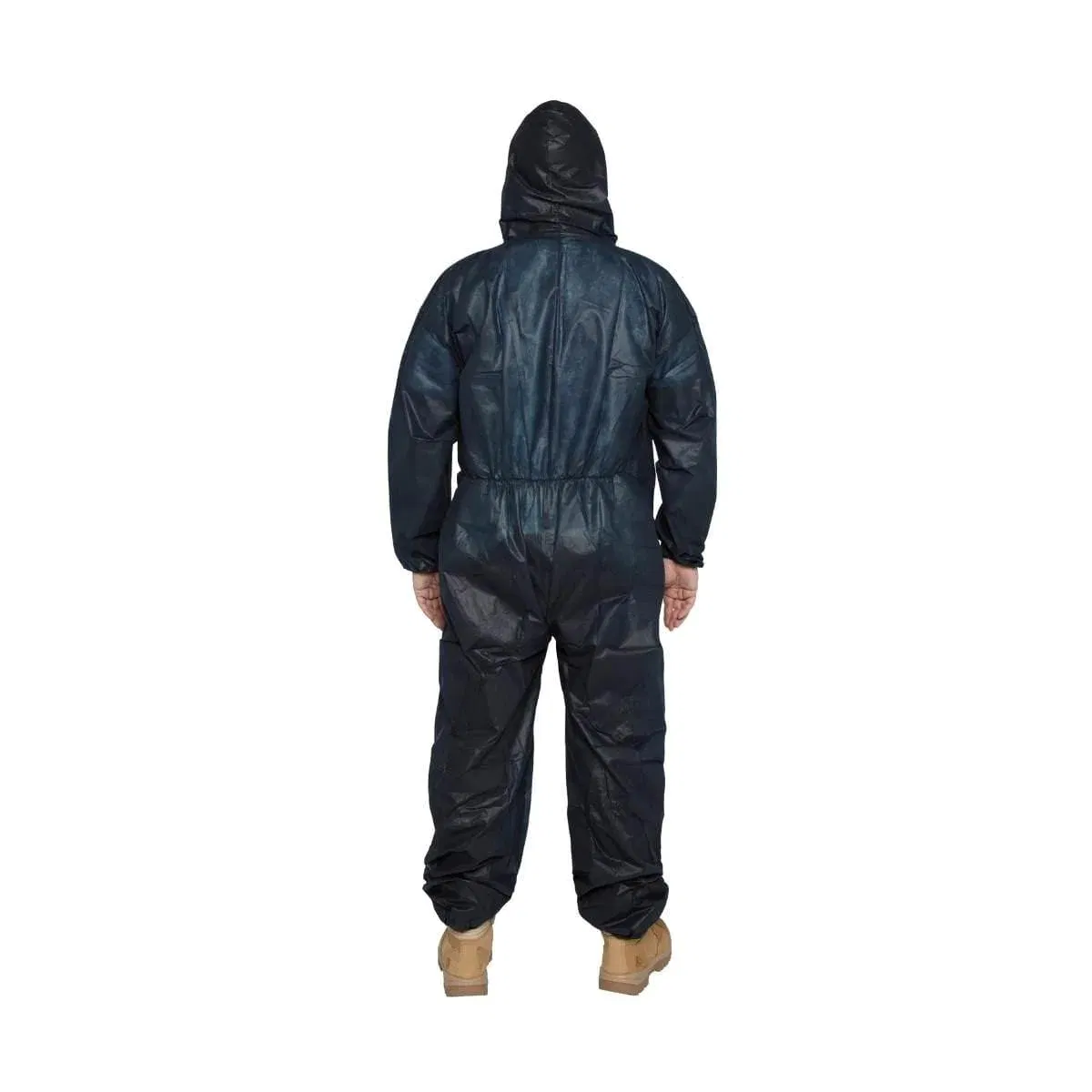 Disposable Medical Protective PP Coveralls with Hood Dark Blue