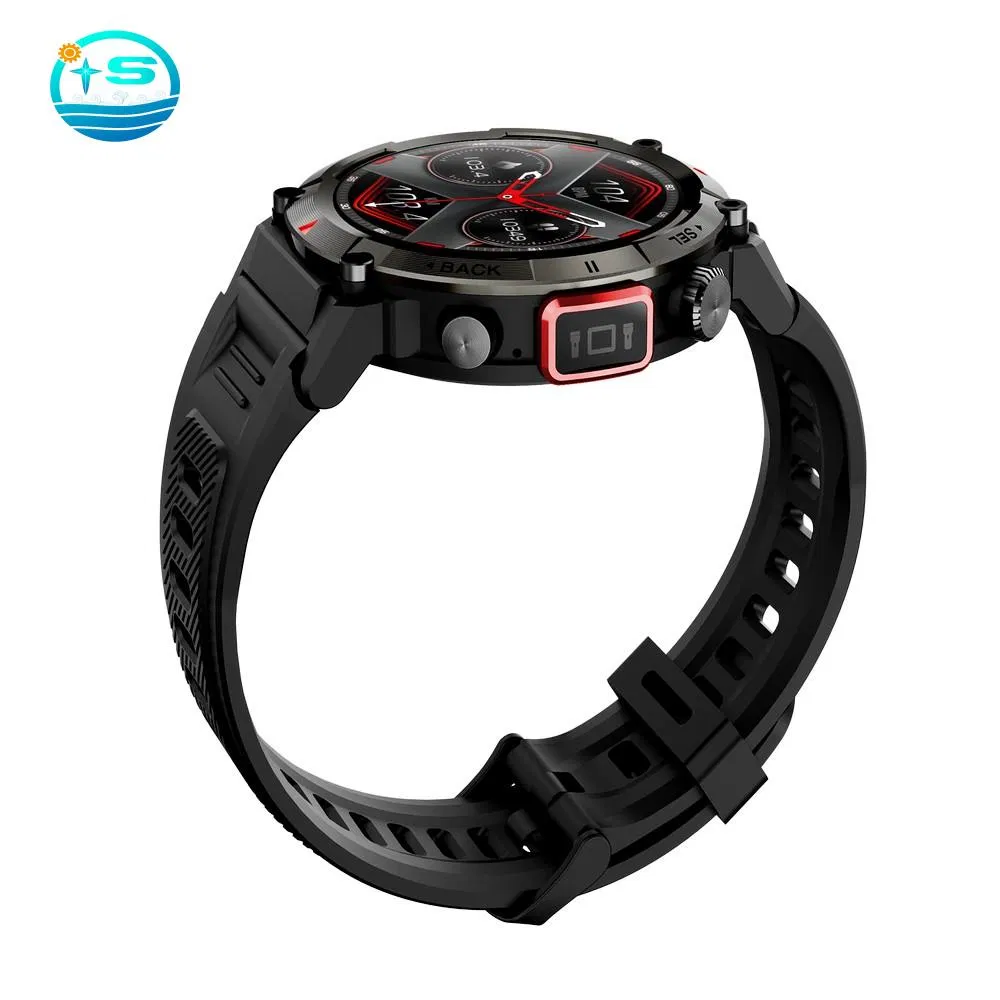 Wearable Devices Health Monitoring IP68 Wrist LED Flashlight Smart Watch Smartwatch