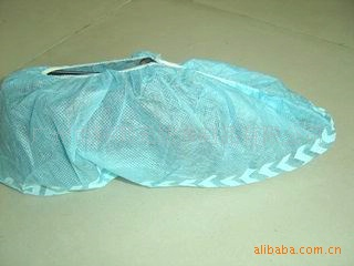 China Factory Stock Whole Sale Disposable CPE Nonwoven Shoe Cover