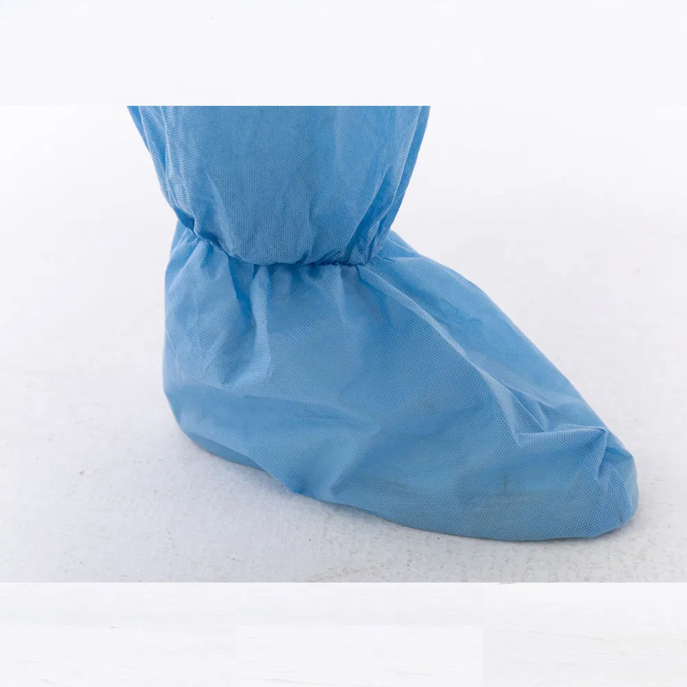 Safety Medical Disposable Waterproof Boot Cover Non Woven Boot Shoe Covers