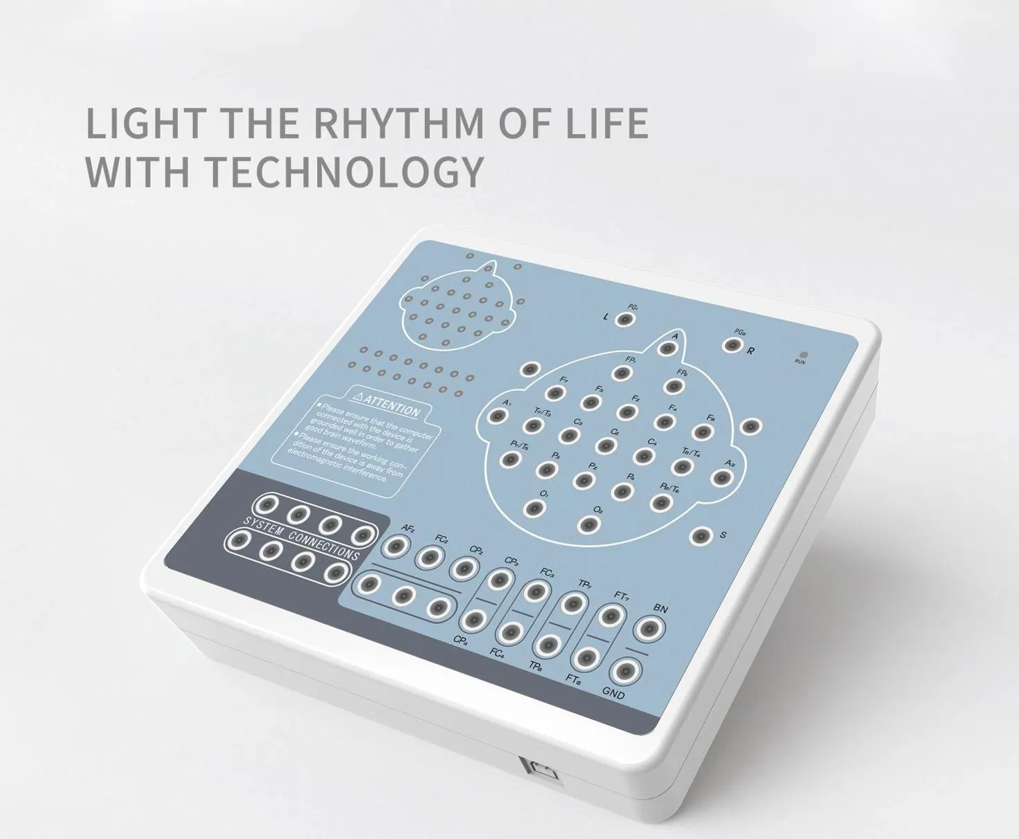 Portable Digital Electroencephalogram EEG and Emg Digital Brain Electric Activity Mapping System