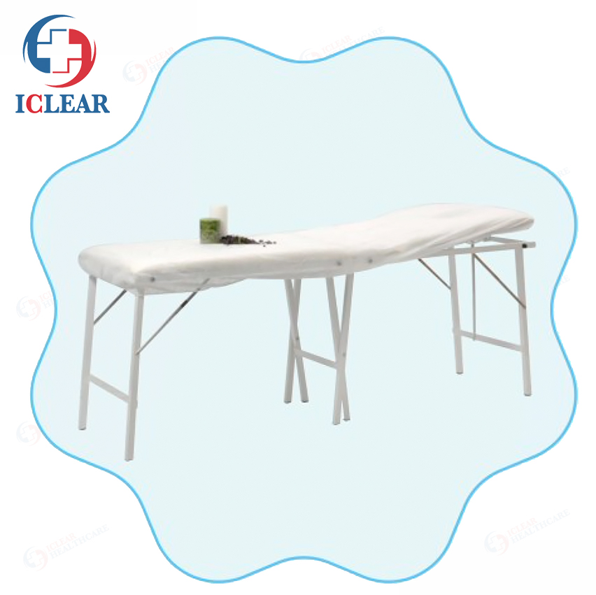 Factory Price Hospital Disposable Blue Non-Woven Bed Sheets White PP Bed Cover