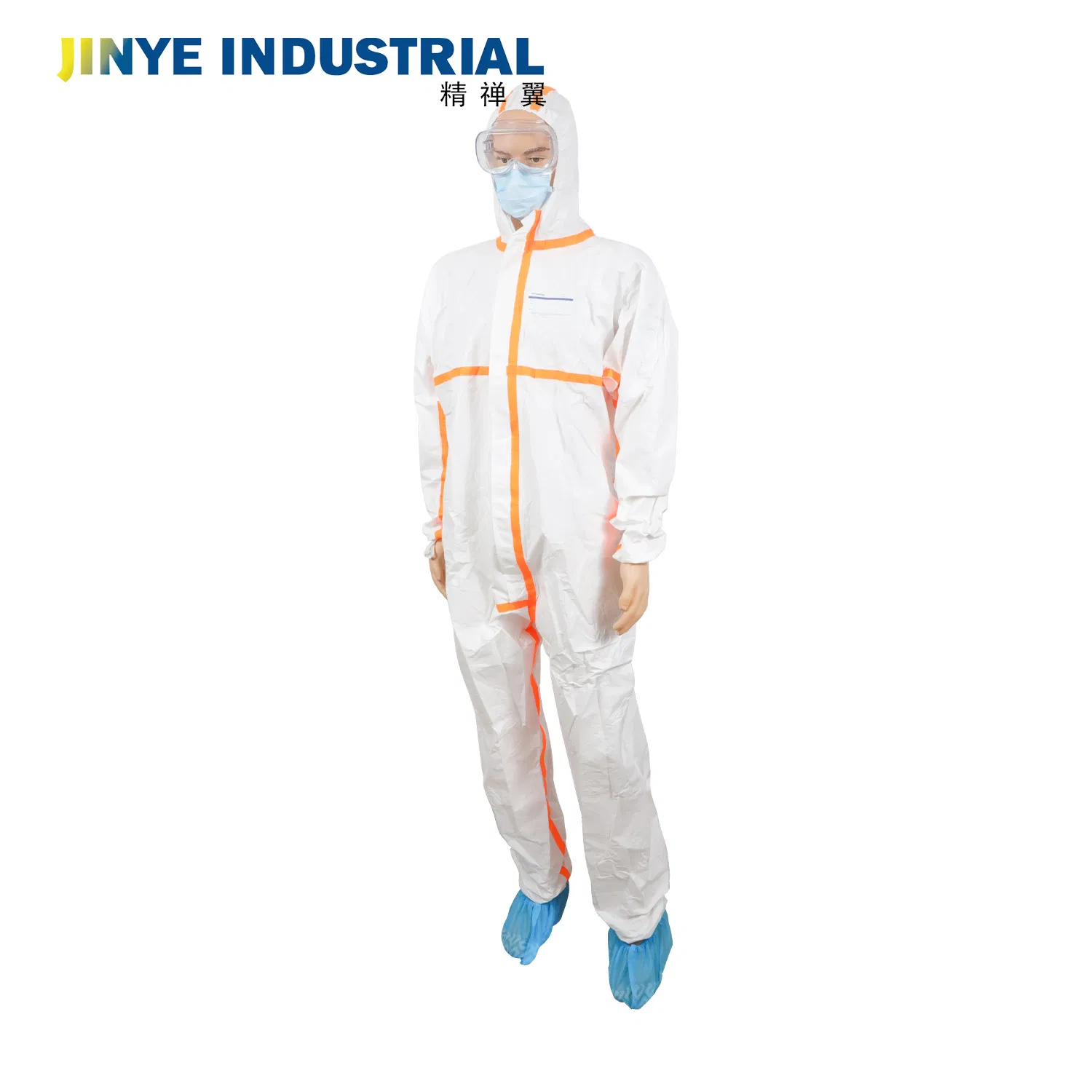 Type 4/5/6 Waterproof Safety Non Woven SMS Microporous Protection PPE Suit Disposable Coverall
