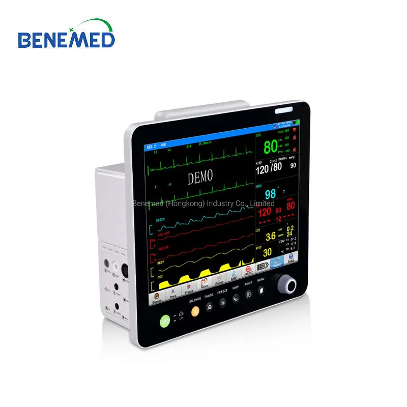 ICU Multi Parameter Patient Monitor Side View