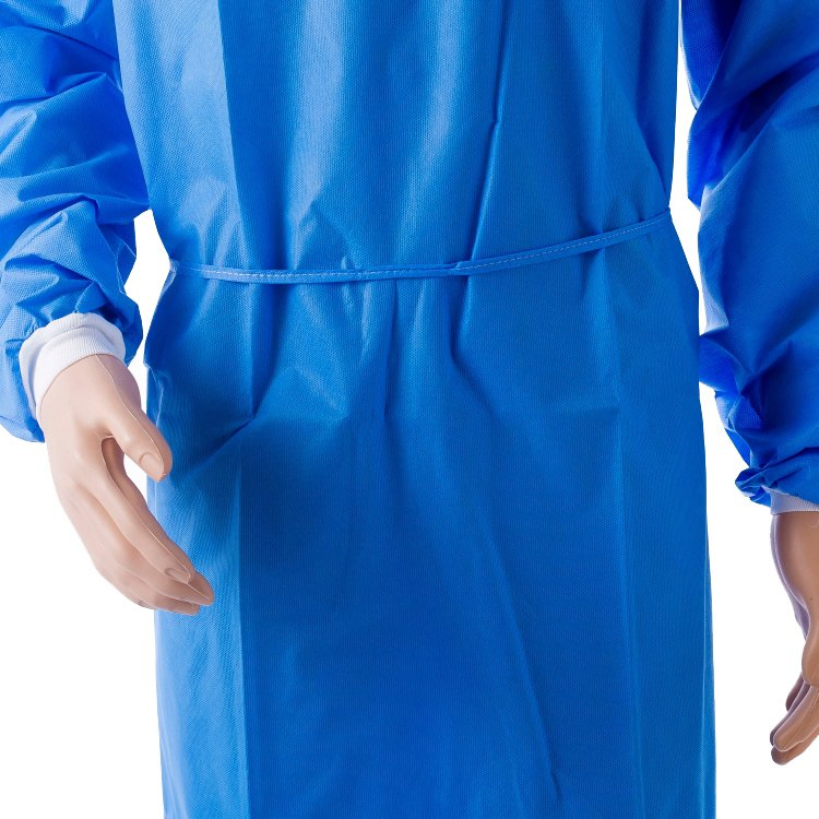 Disposable Surgical Medical PP PE SMS Dust Proof Surgical Isolation Gown for Doctors