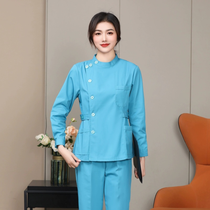 Disposable and Reusable Doctors' Handwashing Clothes Surgical Scrub Suit Top and Pants Comfortable Design