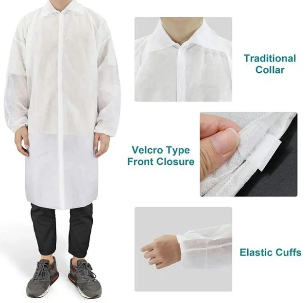 Protective Lab Coat View 3