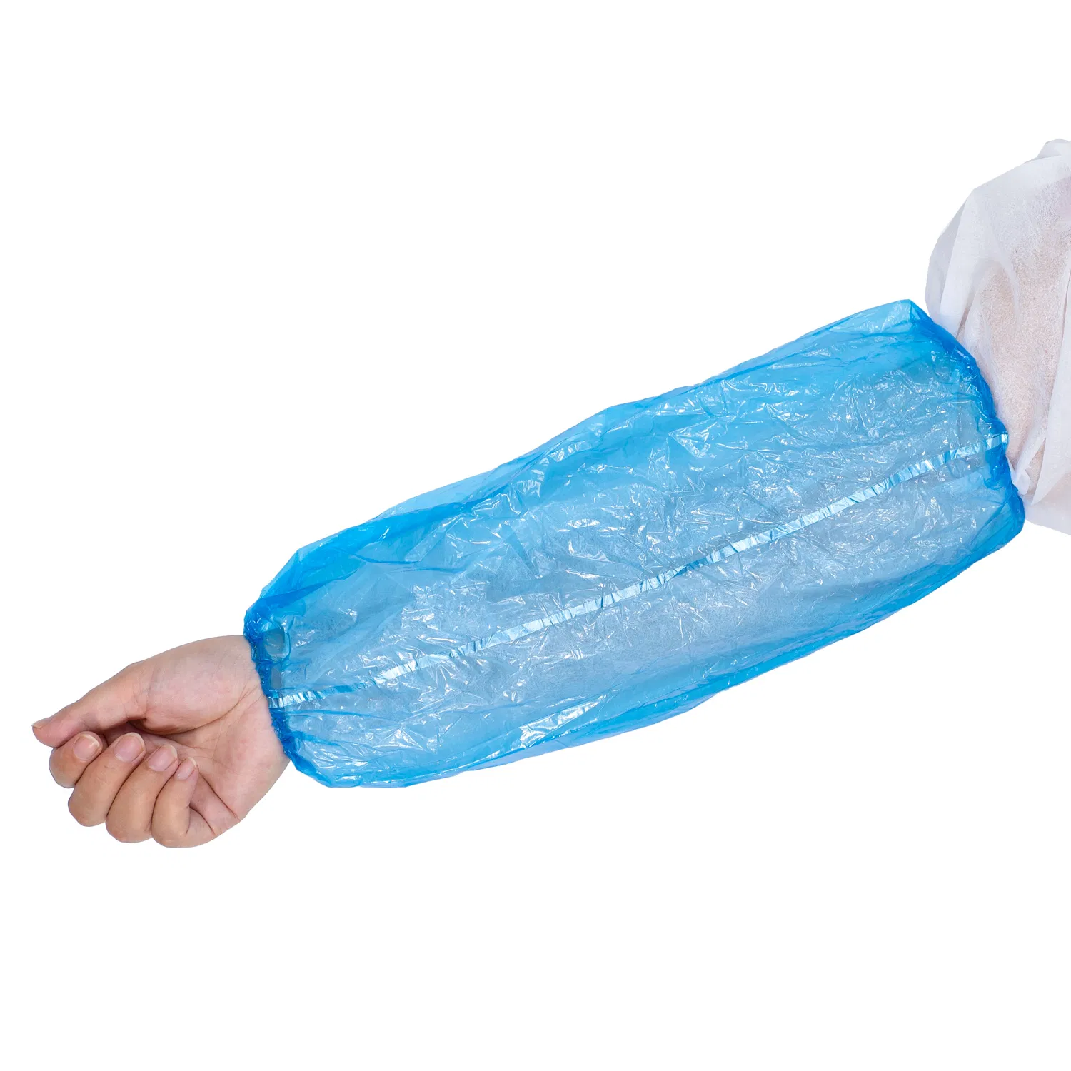 Disposable Nonwoven/ PE Coated Oversleeves Arm Protect Sleeve Cover