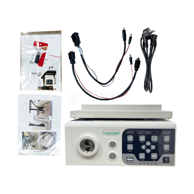 Sy-P033-1video Flexible Gastrointestinal Endoscopy Veterinary Video Gastroscopy with Processor