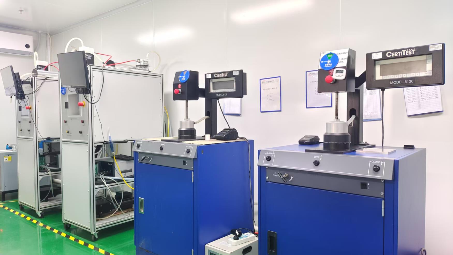 Protective mask filter tester for filtration efficiency