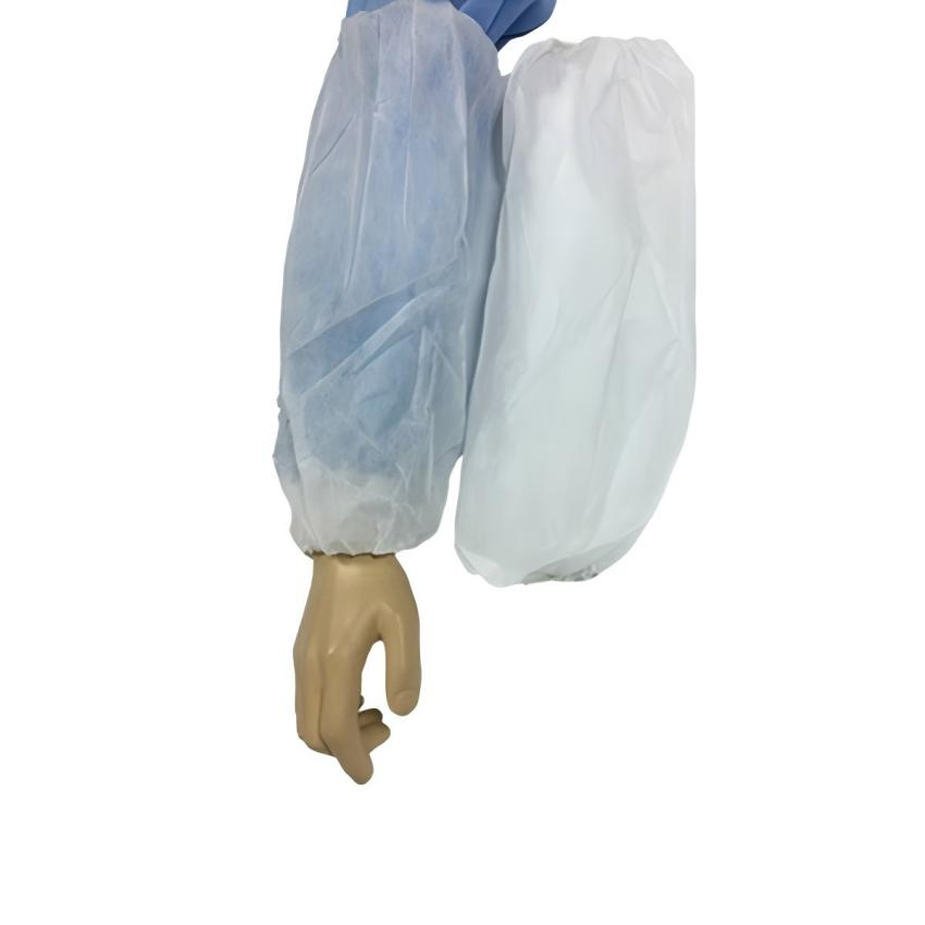 Disposable Waterproof Nonwoven Arm Covers for Food Processing &amp; Cleaning