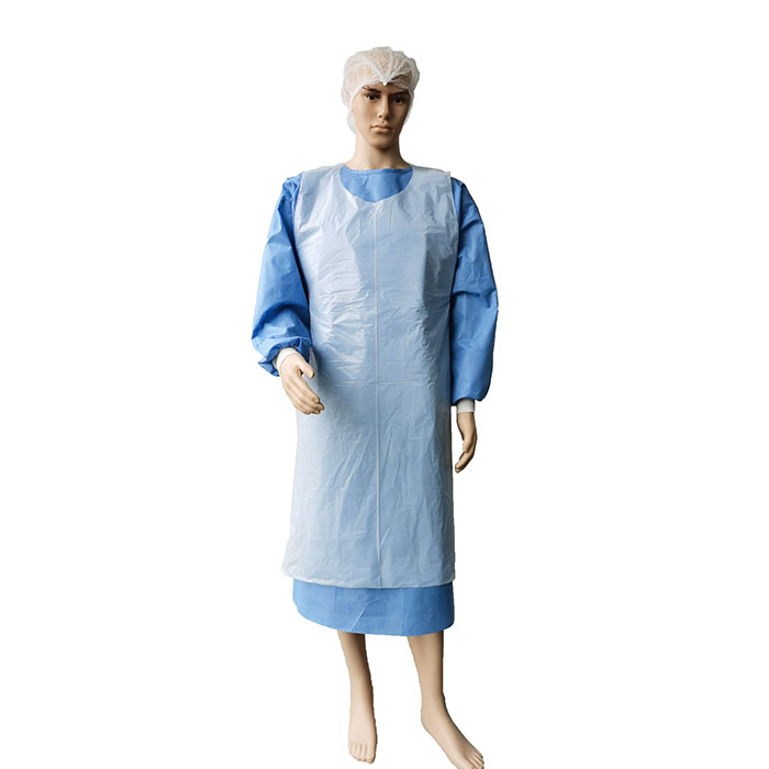 Hot Sale Food Factory Disposable LDPE Machine Made Polyethylene Sleeveless Plastic Waterproof PE Apron From 24 Year's Manufacturer