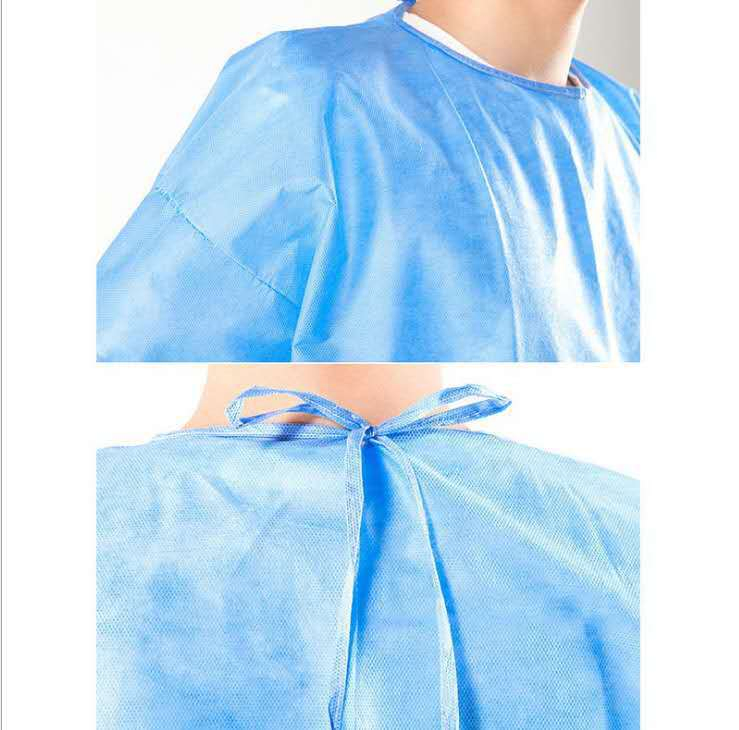 PP and PE Protecting Clothing Isolation Gowns Disposable