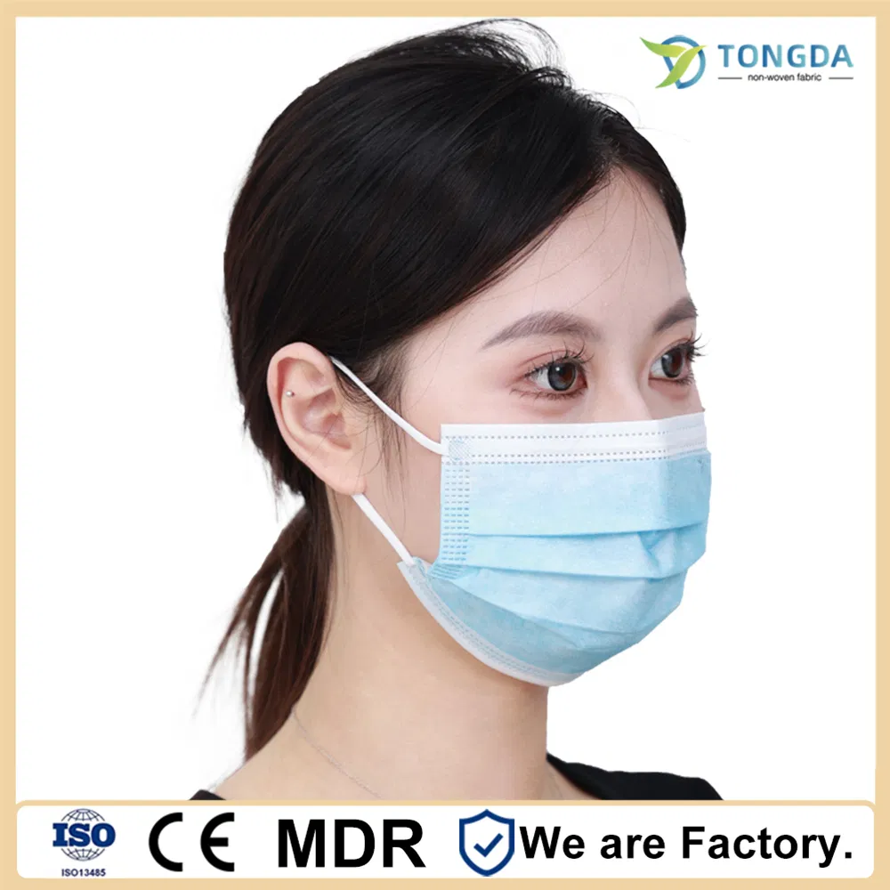 Disposable Medical Mask Surgical 3ply Face Mask with Earloop Hospital Dental Clinic Use