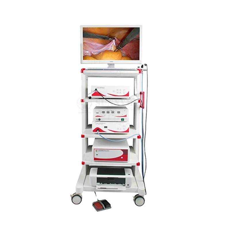 Medical Endoscope Camera Equipment Tower Set