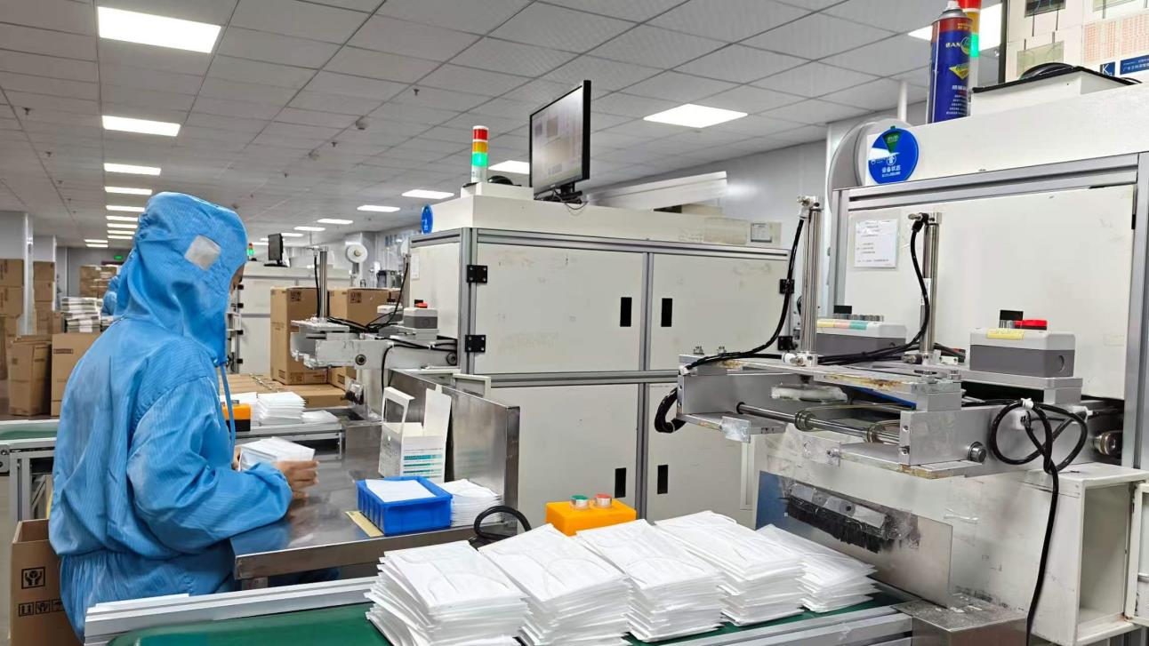 QC inspection station for PPE products