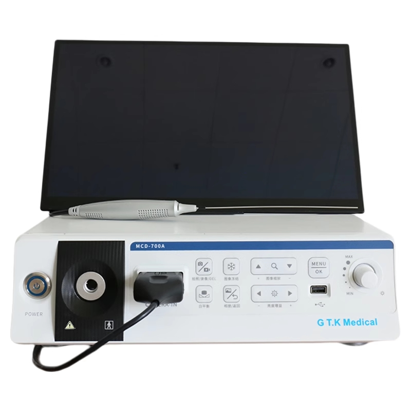 Flexible Endoscopy System Video Gastroscope Ent Camera Colonoscope System with Light Source