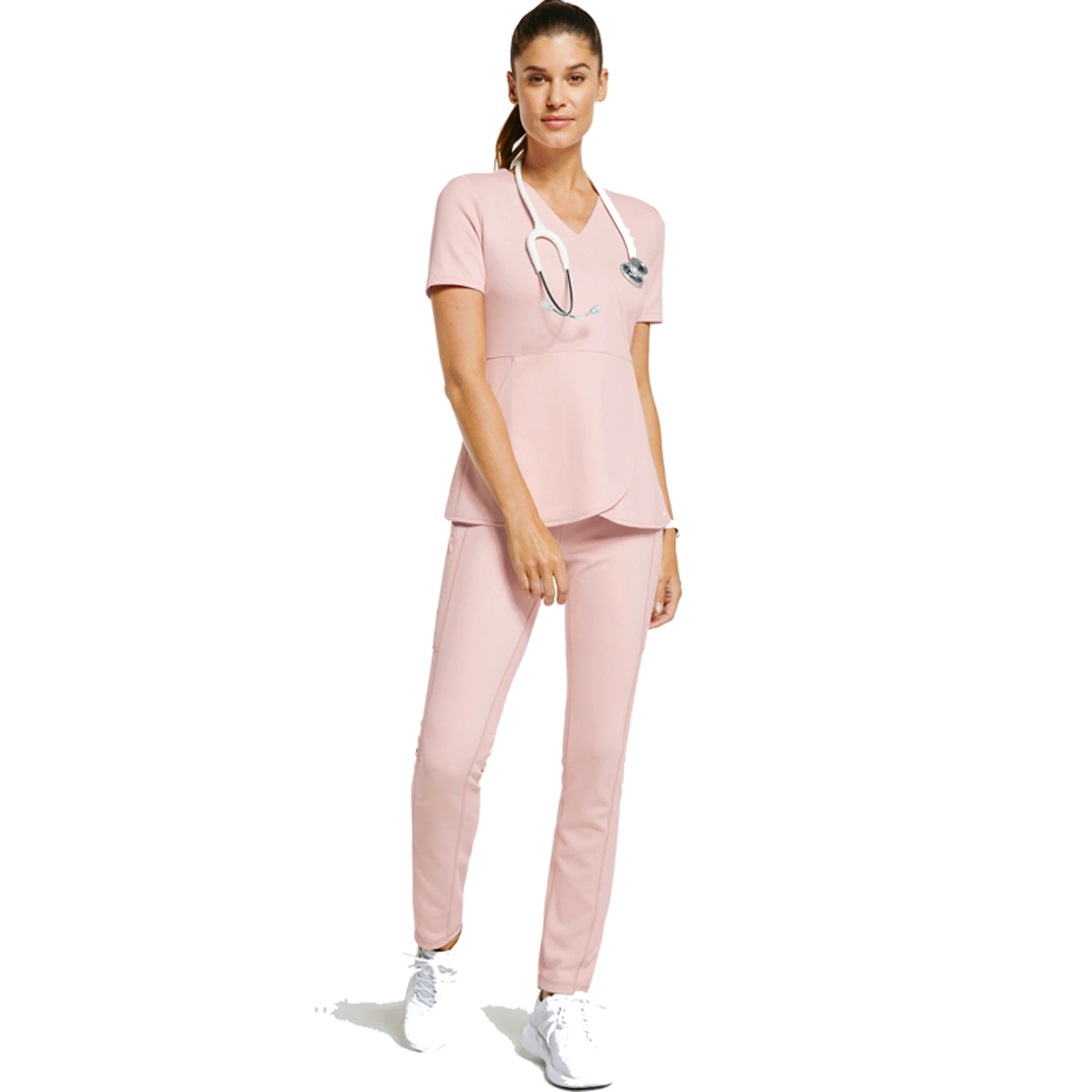 Women Uniform Doctor Medical Slim Fit Hospital Uniform Scrubs