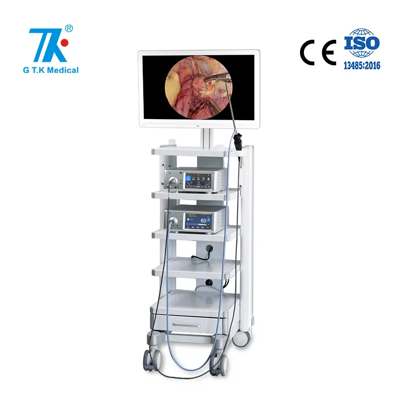 4K Medical Endoscopy Camera System Trolley Set